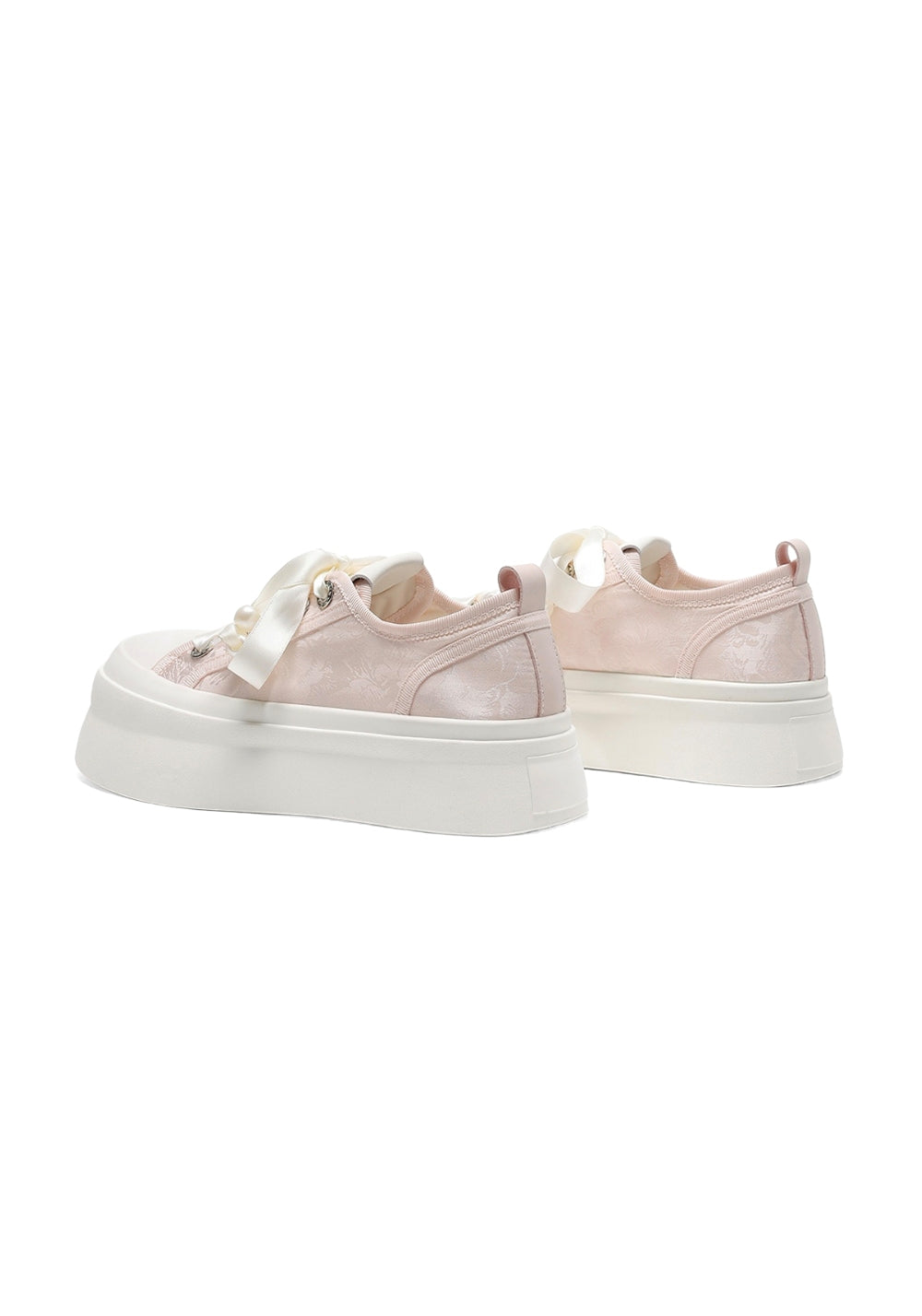 C.BANNER丨Daisy Mesh Platform White Sneakers - PSYLOS 1, C.BANNER丨Daisy Mesh Platform White Sneakers, Chunky Sneakers, C.BANNER, PSYLOS 1